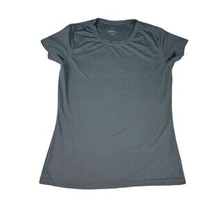 Zorrel Womens Shirt Small Gray Athlete Series Syntrel Sport Activewear Stretch